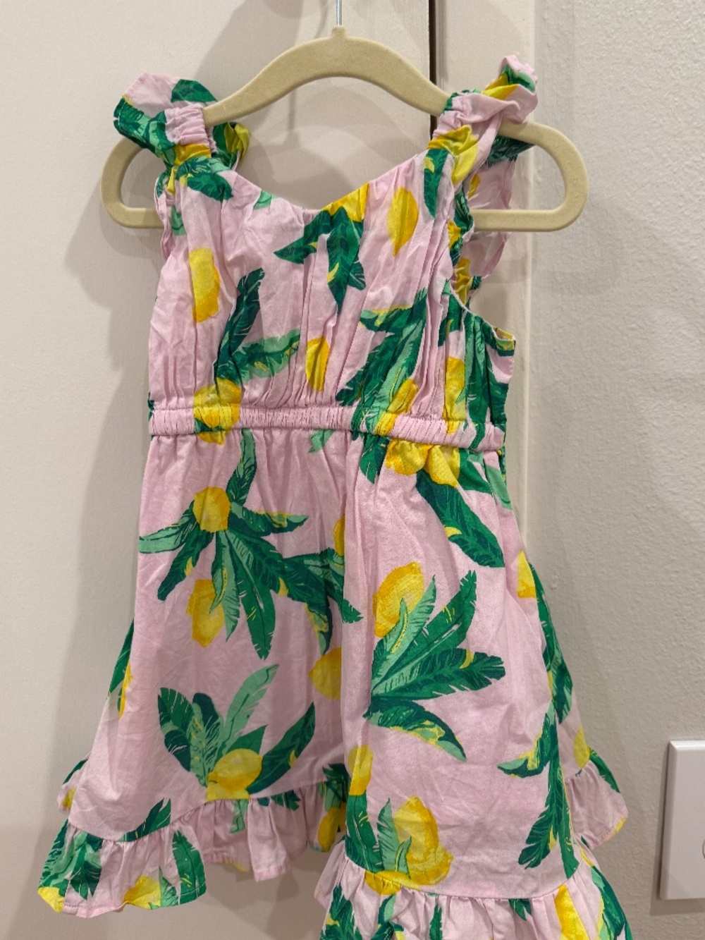 Crewcuts Girls Pink Lemon Sundress 3T